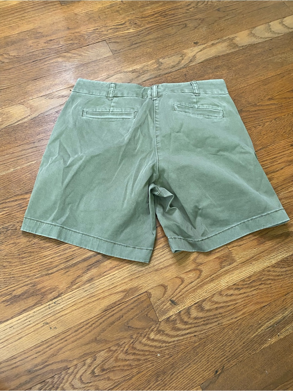 J. Crew Olive Green Cotton Shorts - Picture 8 of 8
